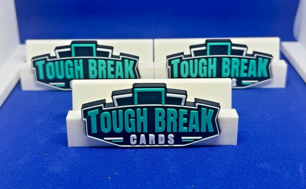 Custom Made Card Display Stands! Can Hold All Types Of Cards! Custom Logo Design